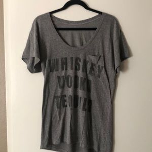 Whiskey Vodka Tequila Shirt